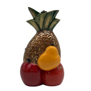 Timmy Woods Handcarved Arcadia Wood Pineapple Crossbody Bag